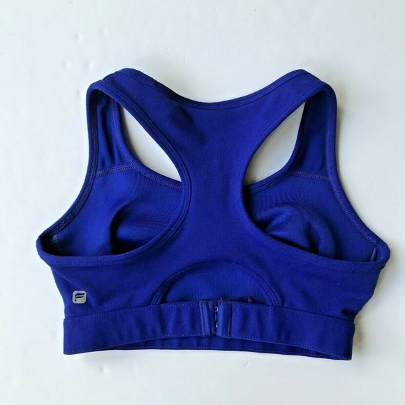 Fabletics Sylvia Sports Bra Size XXS Racerback Sapphire Blue High Impact - Picture 5 of 11